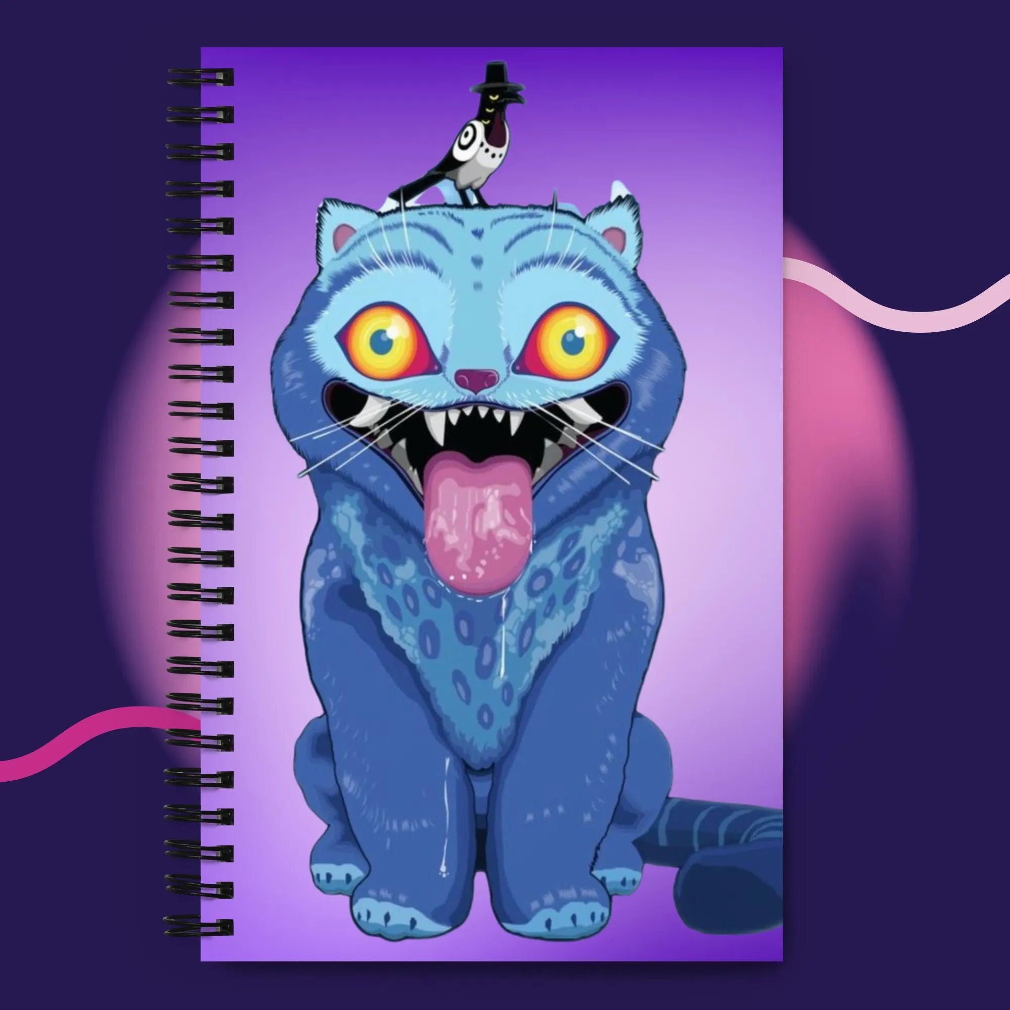 Derpy Spiral Notebook