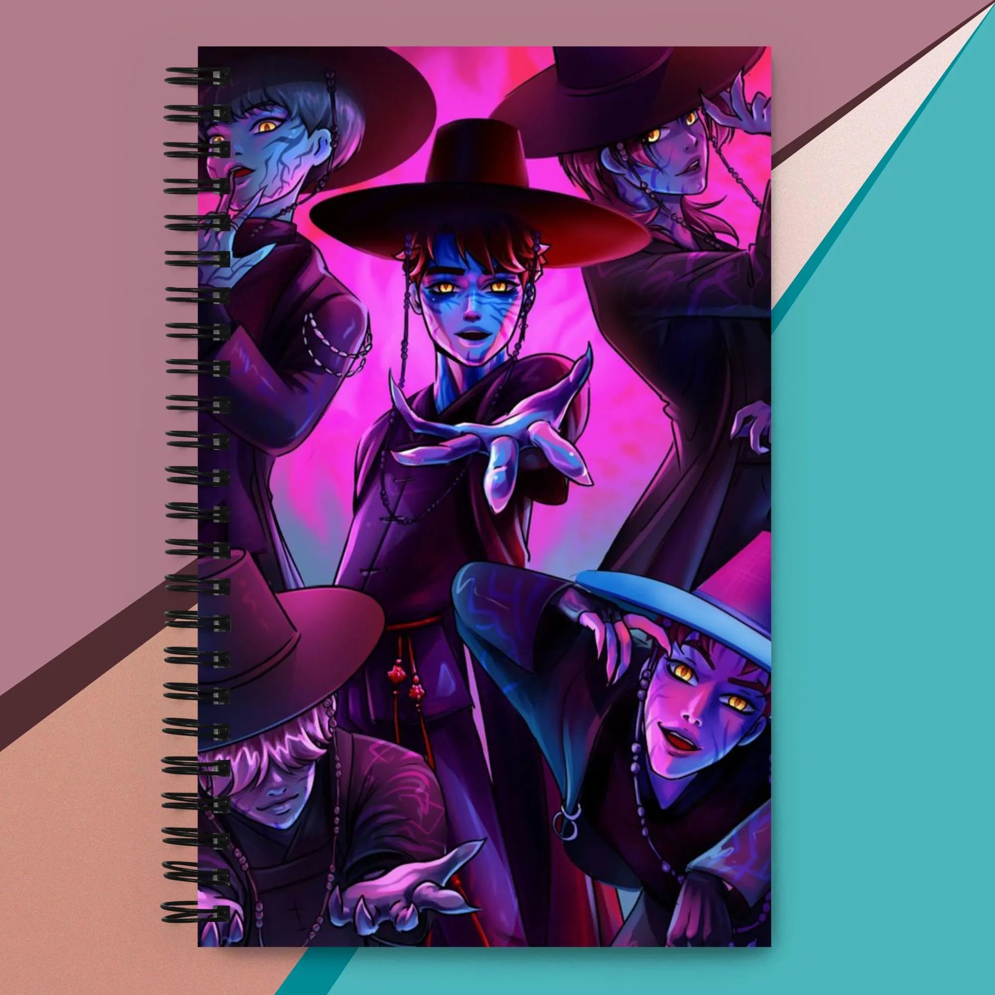 Saja Boys Spiral Notebook