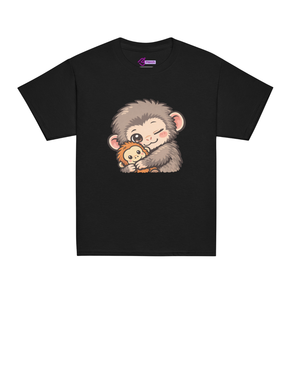 Punch Baby Macaque Youth Tee - "Wink & Happy" Edition