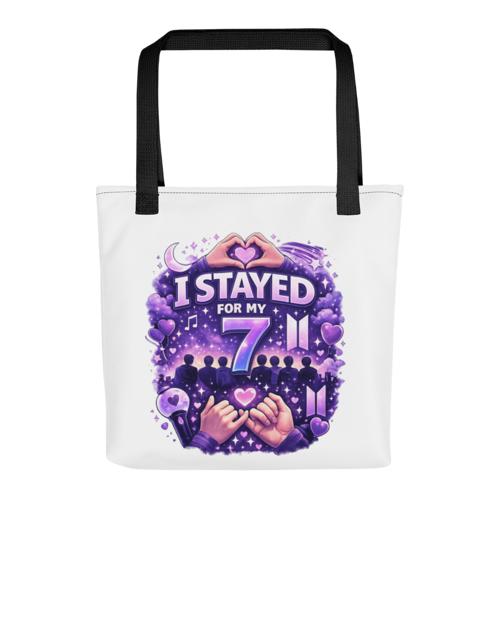 2026 Reunion Tour: Seven Hearts "I Stayed" Tote Bag