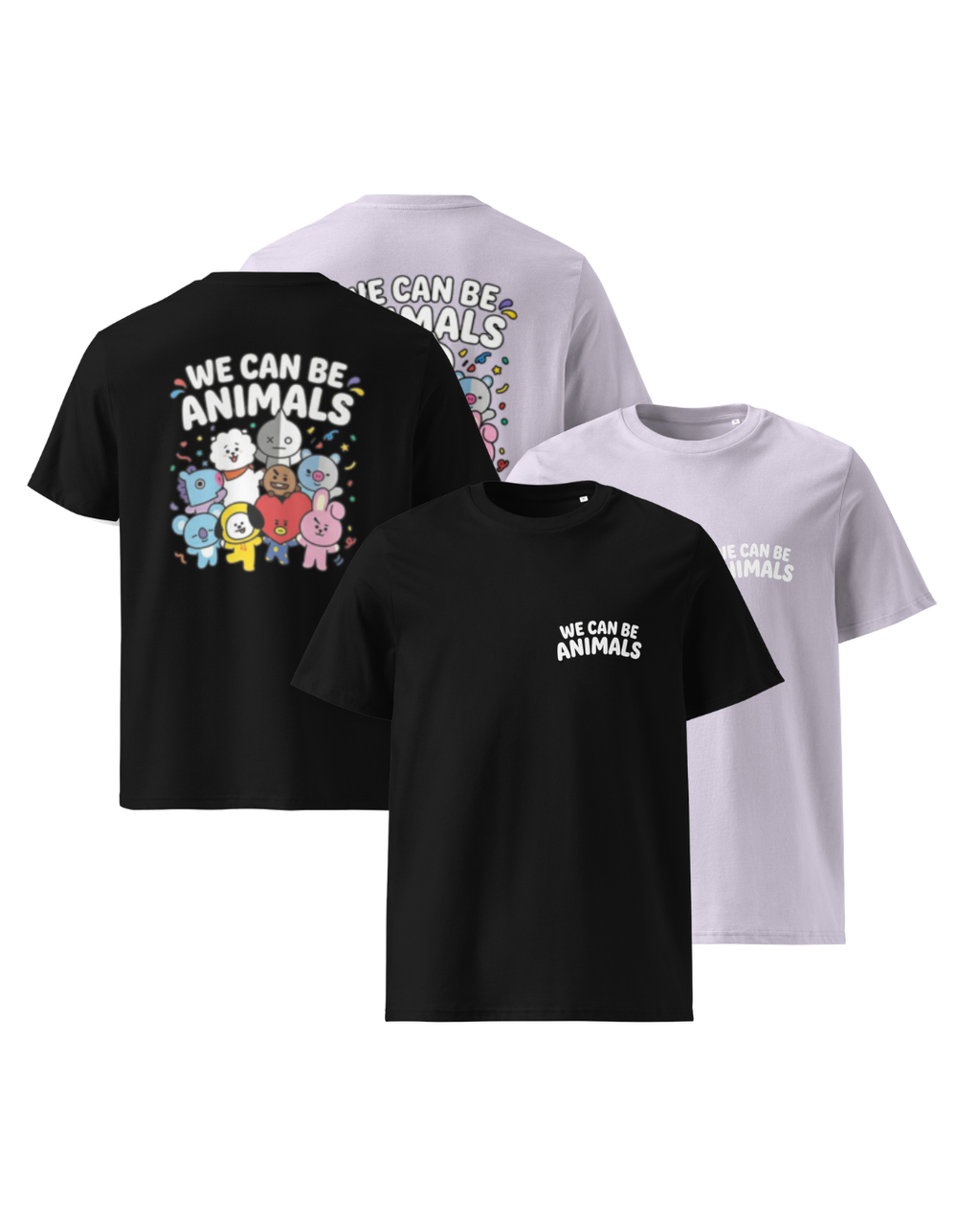 BTS 2026 Comeback "We Can be Animals"  Lyric Shirt