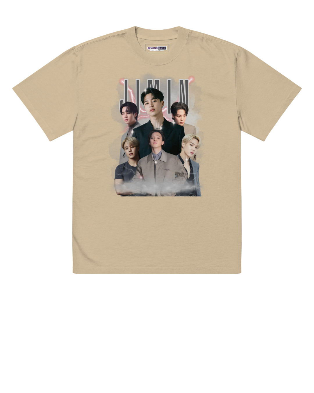 Jimin Oversized Faded T-Shirt