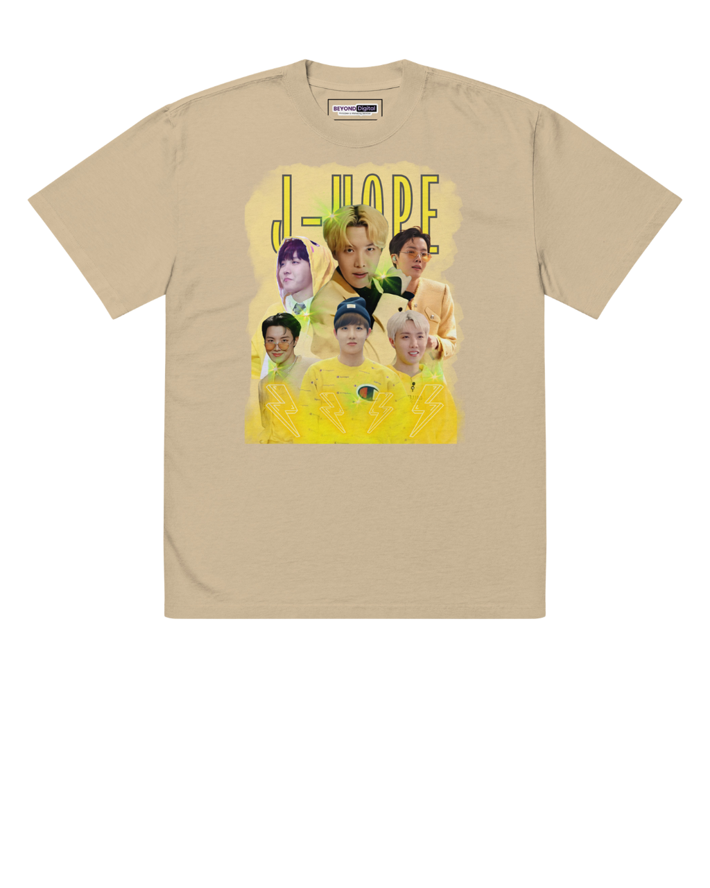 J-Hope Oversized faded t-shirt