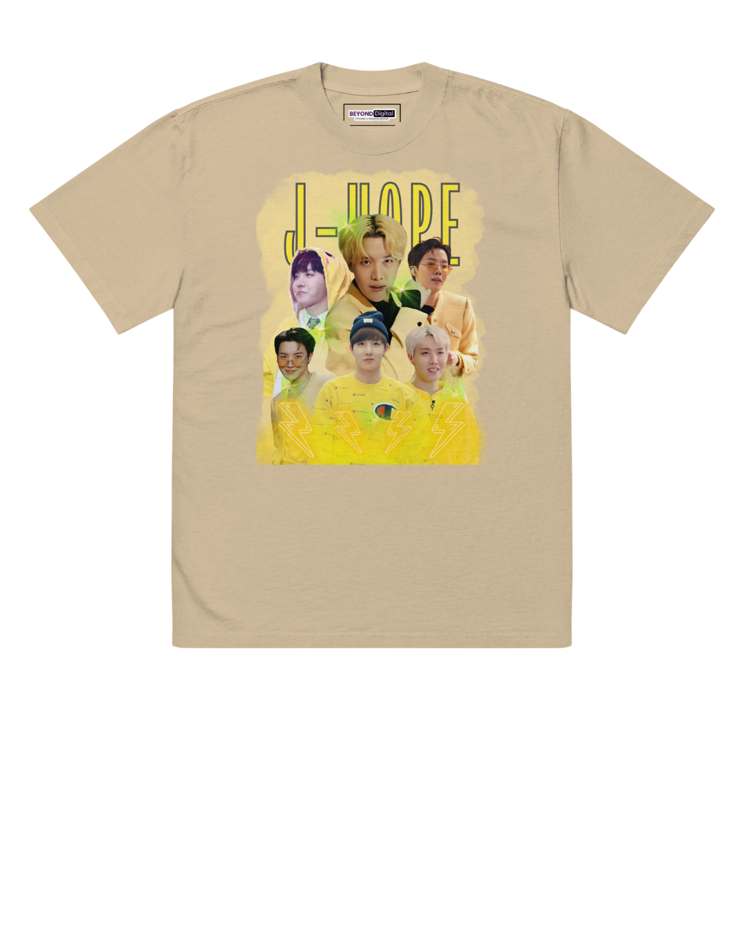J-Hope Oversized faded t-shirt