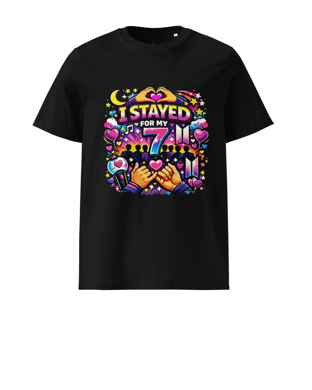 2026 Reunion Tour: Seven Hearts "I Stayed" Colorful Graphic T-Shirt