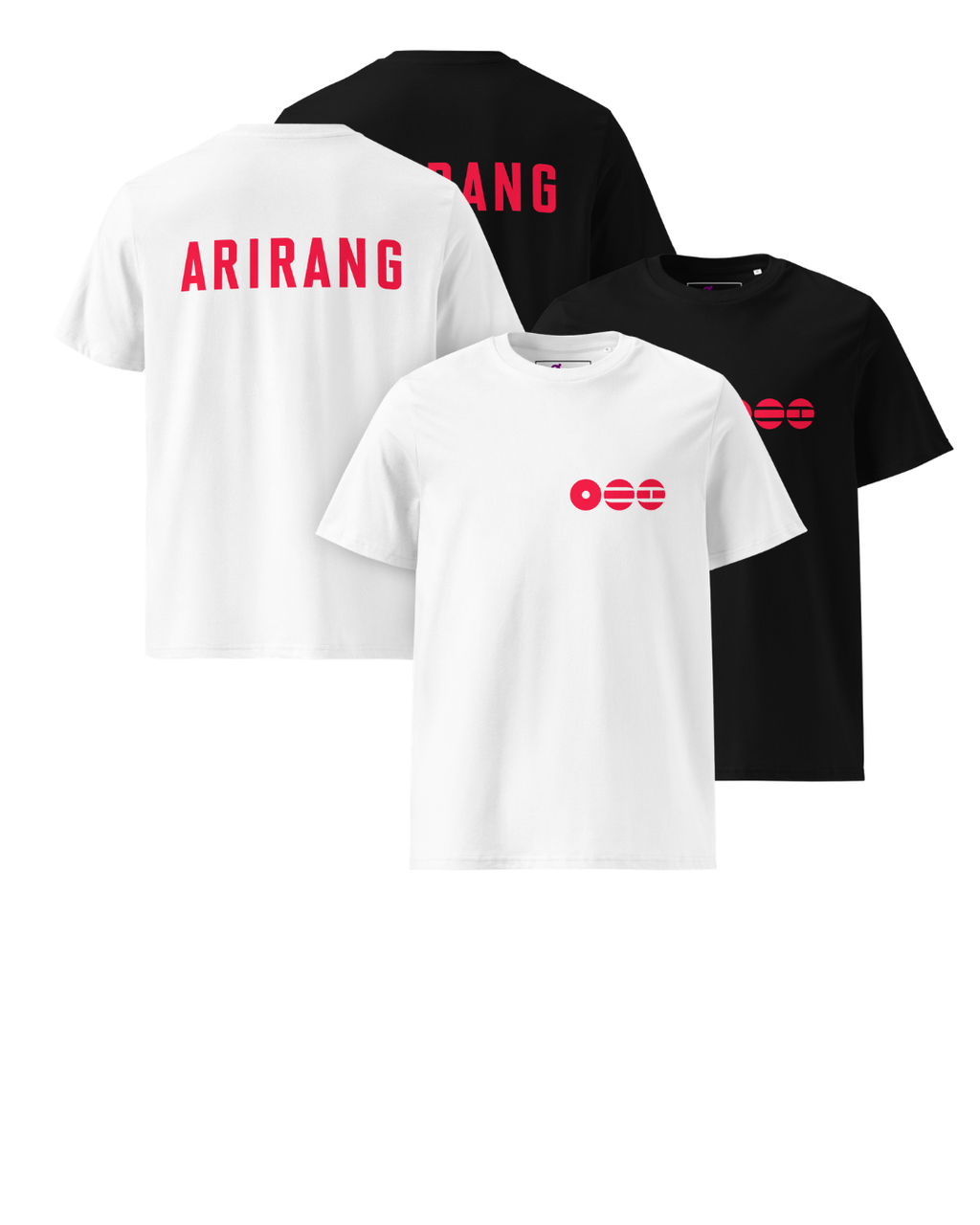 Arirang 2026 World Tour Minimalist Unisex Organic Cotton T-Shirt