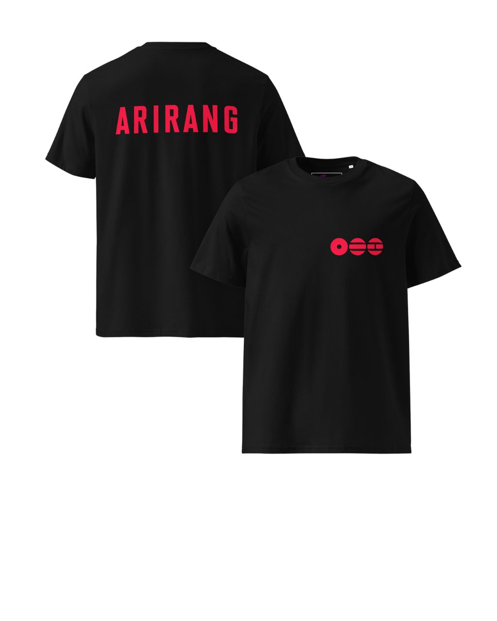 Arirang 2026 World Tour Minimalist Unisex Organic Cotton T-Shirt