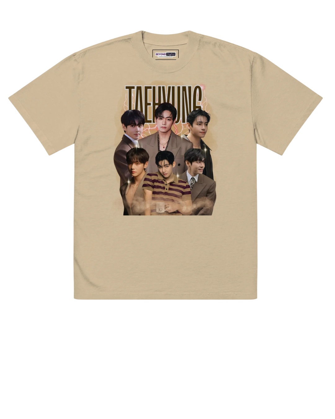 Taehyung Oversized faded t-shirt