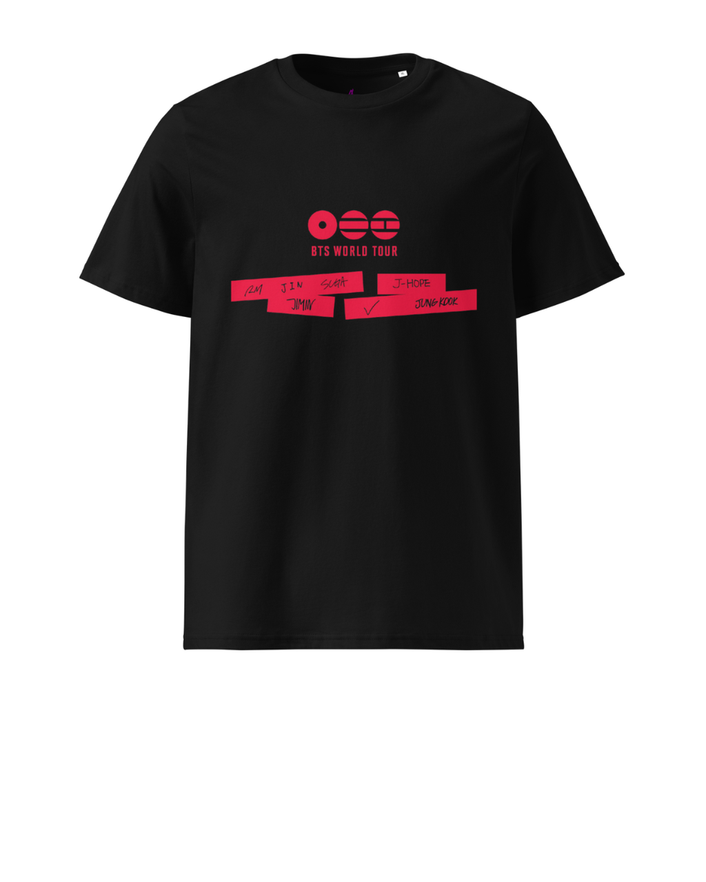 Arirang 2026 World Tour Unisex Organic Cotton T-Shirt (BTS Logo)
