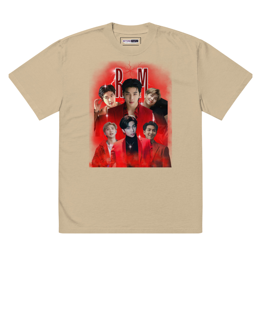 Namjoon Oversized faded t-shirt