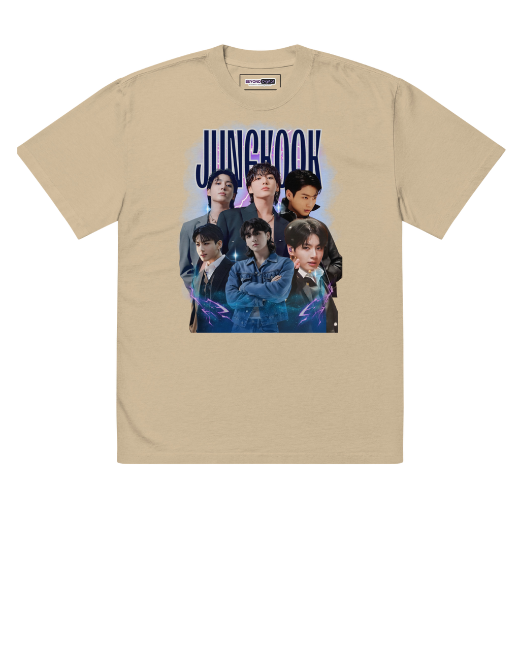 Jungkook Oversized faded t-shirt