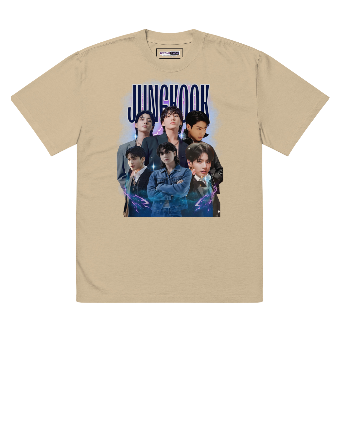 Jungkook Oversized faded t-shirt