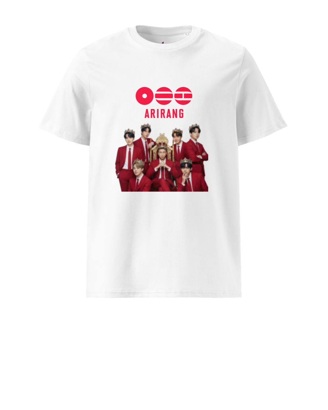 Arirang 2026 World Tour Unisex Organic Cotton T-Shirt (Members Photoshoot)
