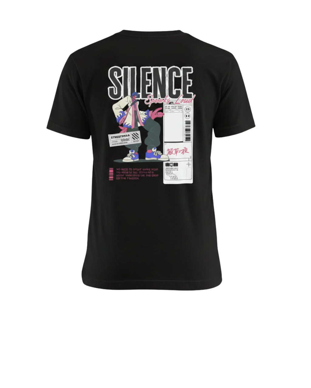 Silence Speaks Loud Unisex t-shirt