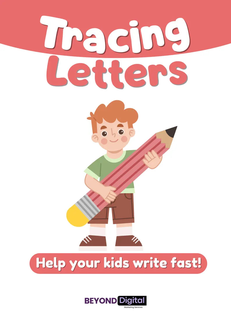 Letter Tracing Worksheets: ABC Handwriting Practice (PDF)