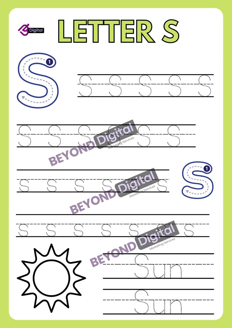 Letter Tracing Worksheets: ABC Handwriting Practice (PDF)