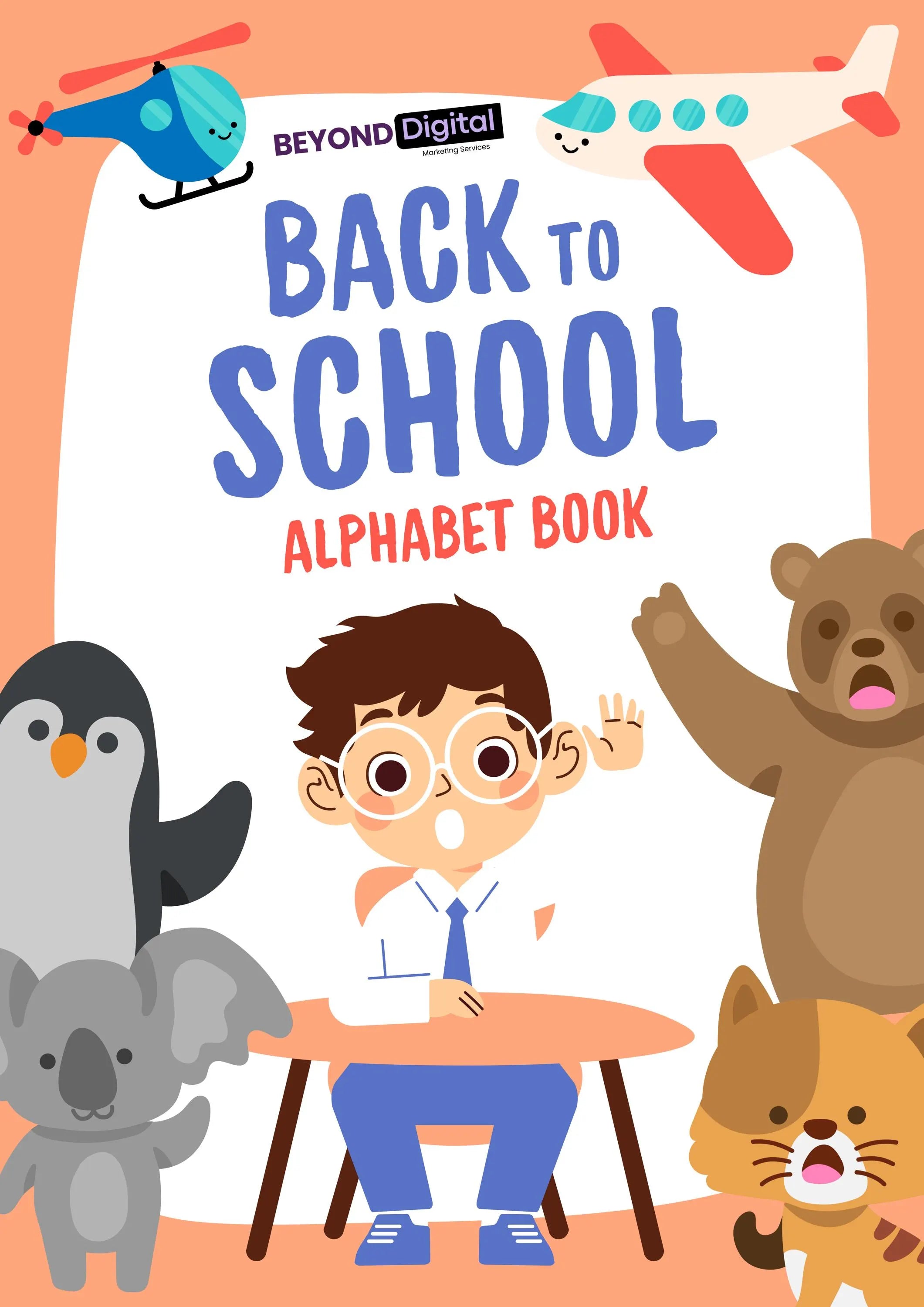 Back to School Alphabet Pages