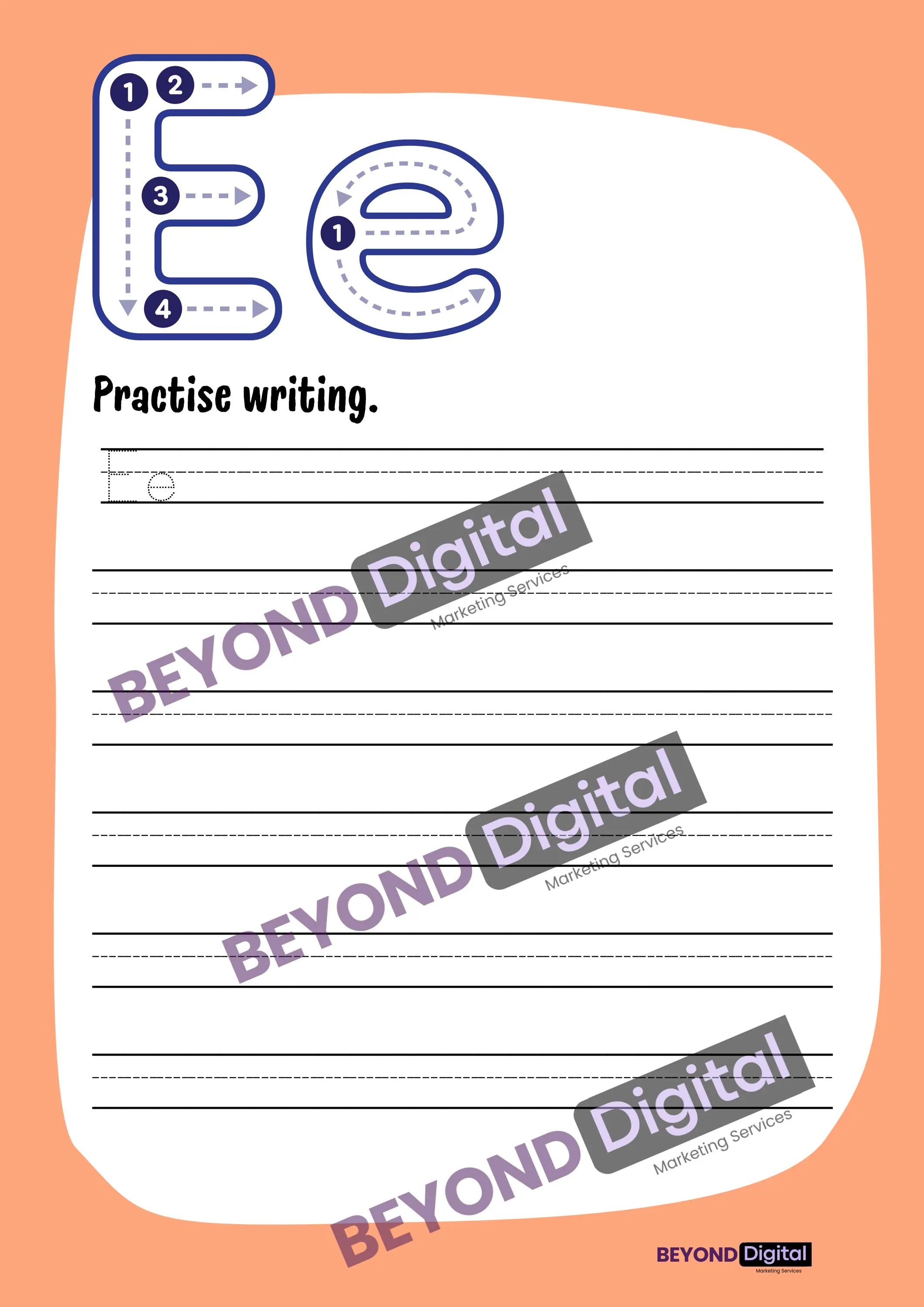 Back to School Alphabet Pages
