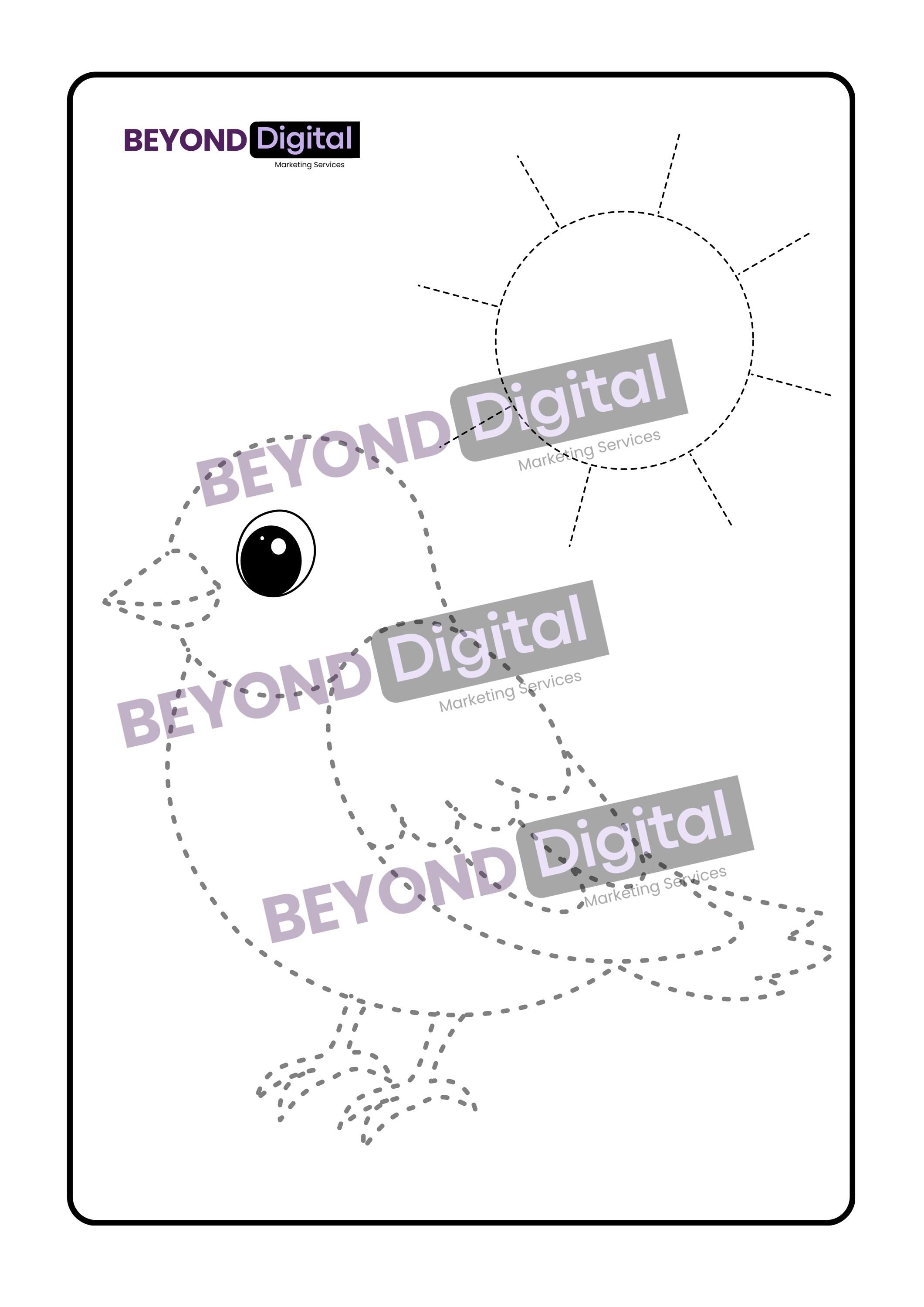 Trace and Colour Book: Fun Learning for Toddlers (Digital Download)