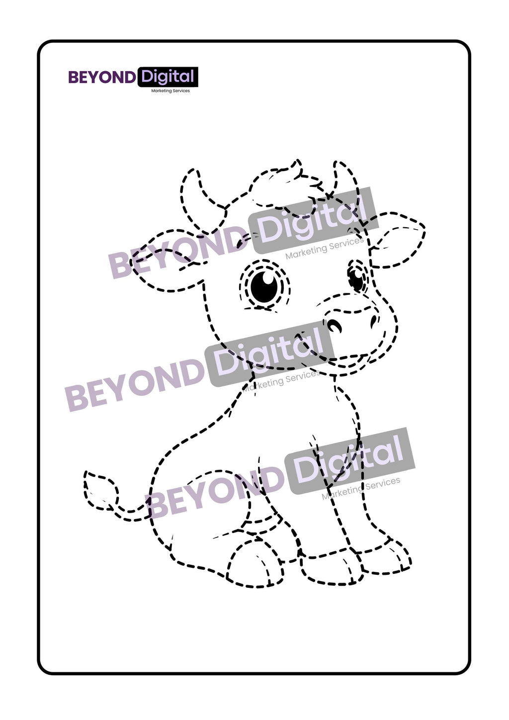 Trace and Colour Book: Fun Learning for Toddlers (Digital Download)