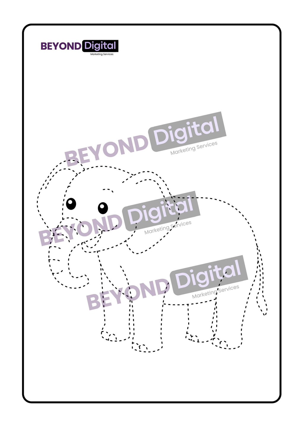 Trace and Colour Book: Fun Learning for Toddlers (Digital Download)