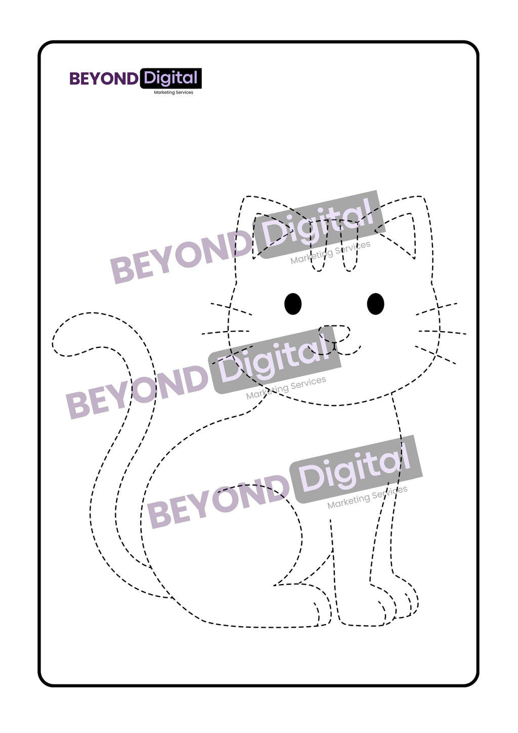 Trace and Colour Book: Fun Learning for Toddlers (Digital Download)
