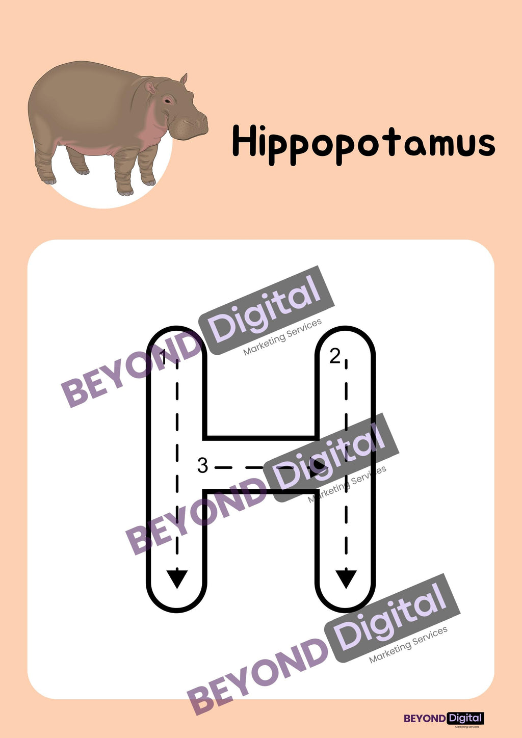 Animals ABC Tracing Activities