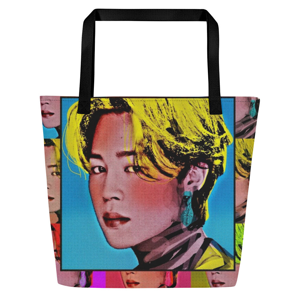 Muse by Jimin Tote Bag - Pop art Design