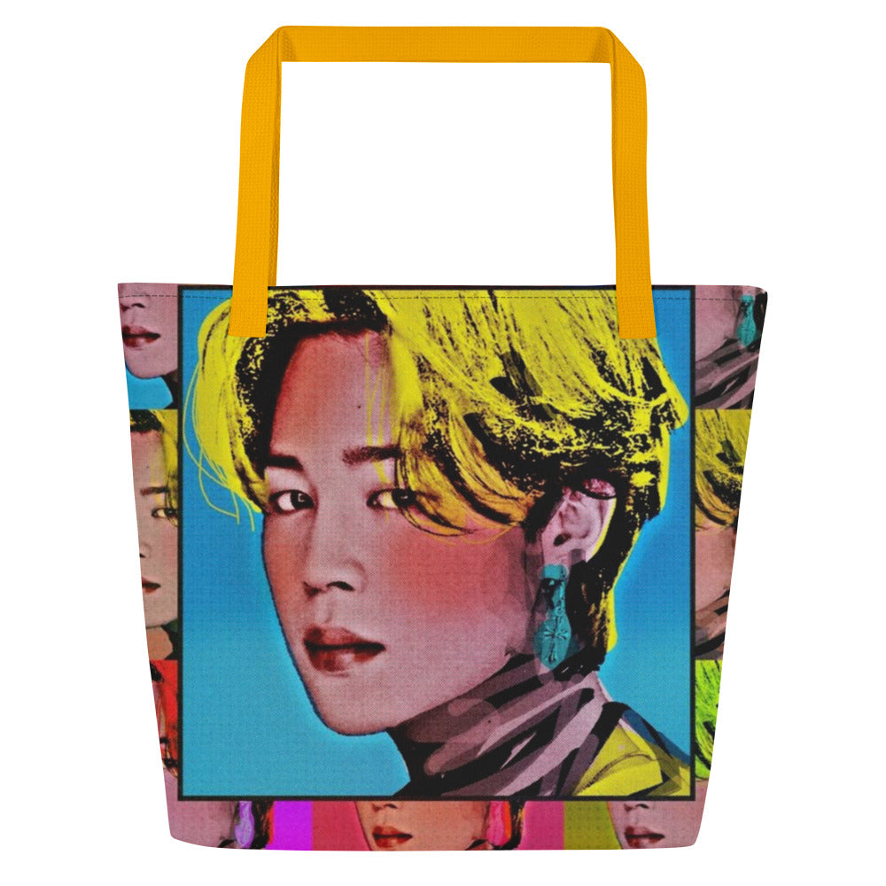Muse by Jimin Tote Bag - Pop art Design