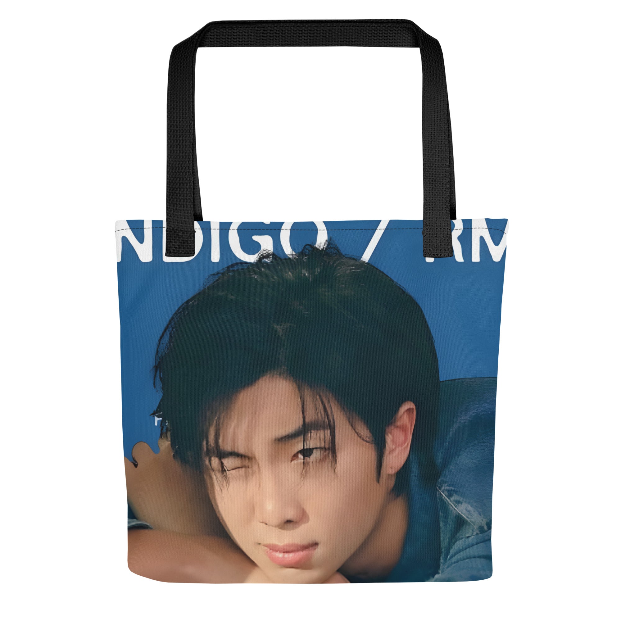 Indigo Denim Tote Bag