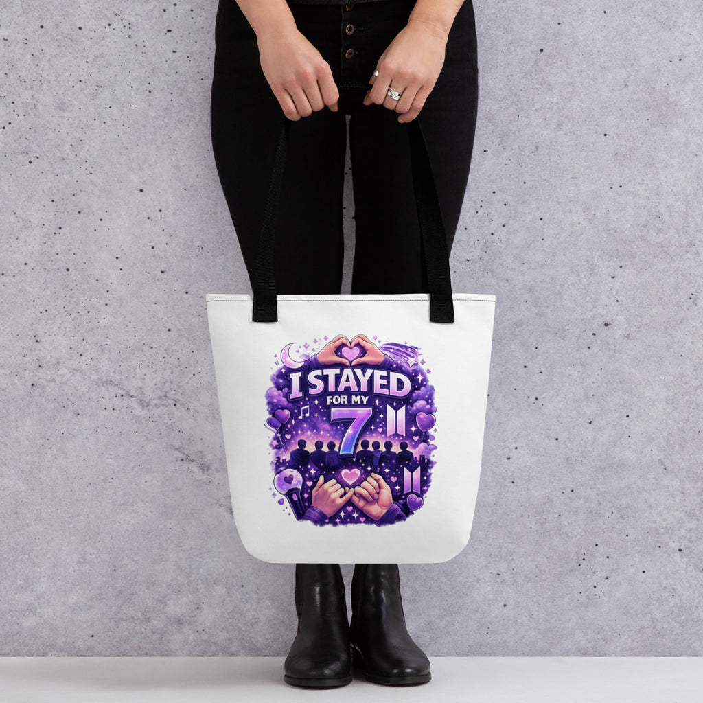 2026 Reunion Tour: Seven Hearts "I Stayed" Tote Bag