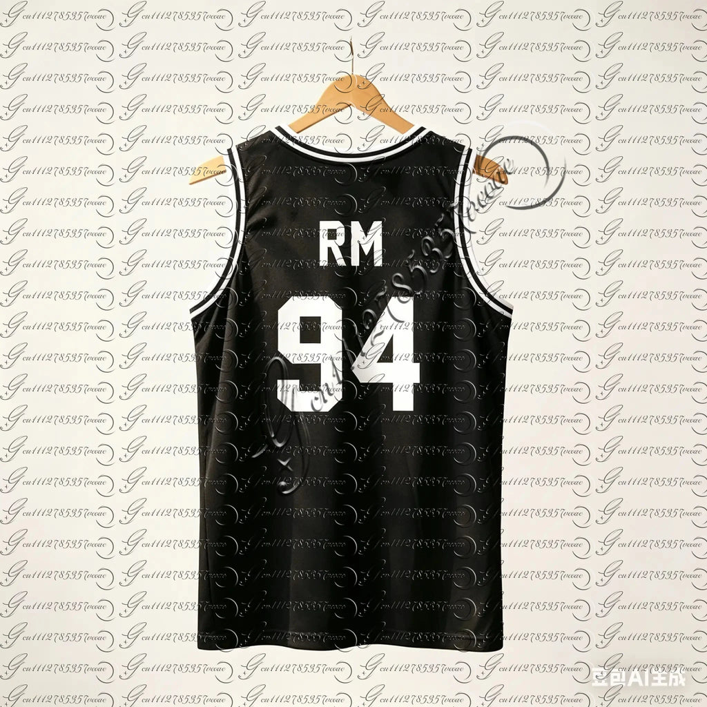 Kpop JUNGKOOK 97 Basketball Jersey Tank Top, Unisex Breathable Sports Vest, Casual Sleeveless Top for Kids Youth, Army Fans Gift