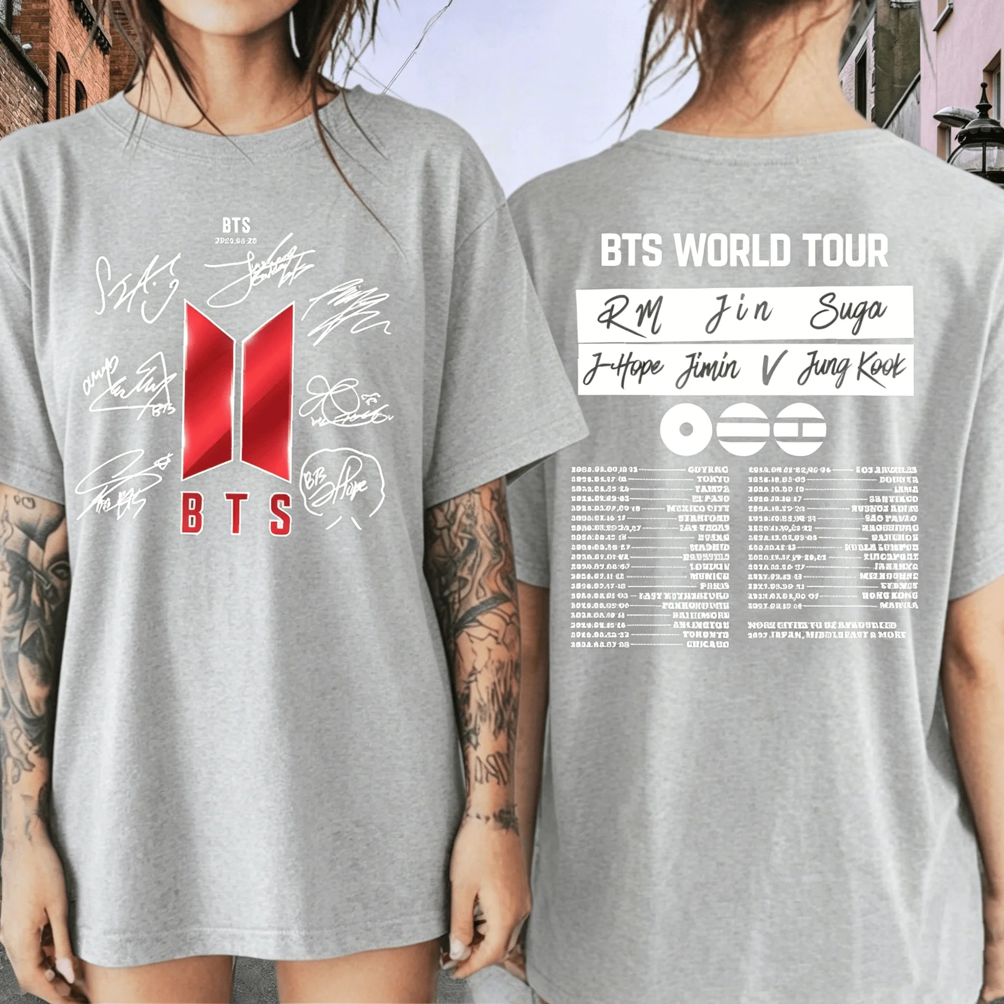 2026 Summer BTS Arirang World Tour Graphic Shirt - Unisex