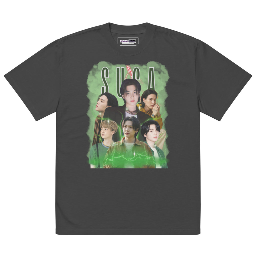 Suga (August D) Oversized faded t-shirt