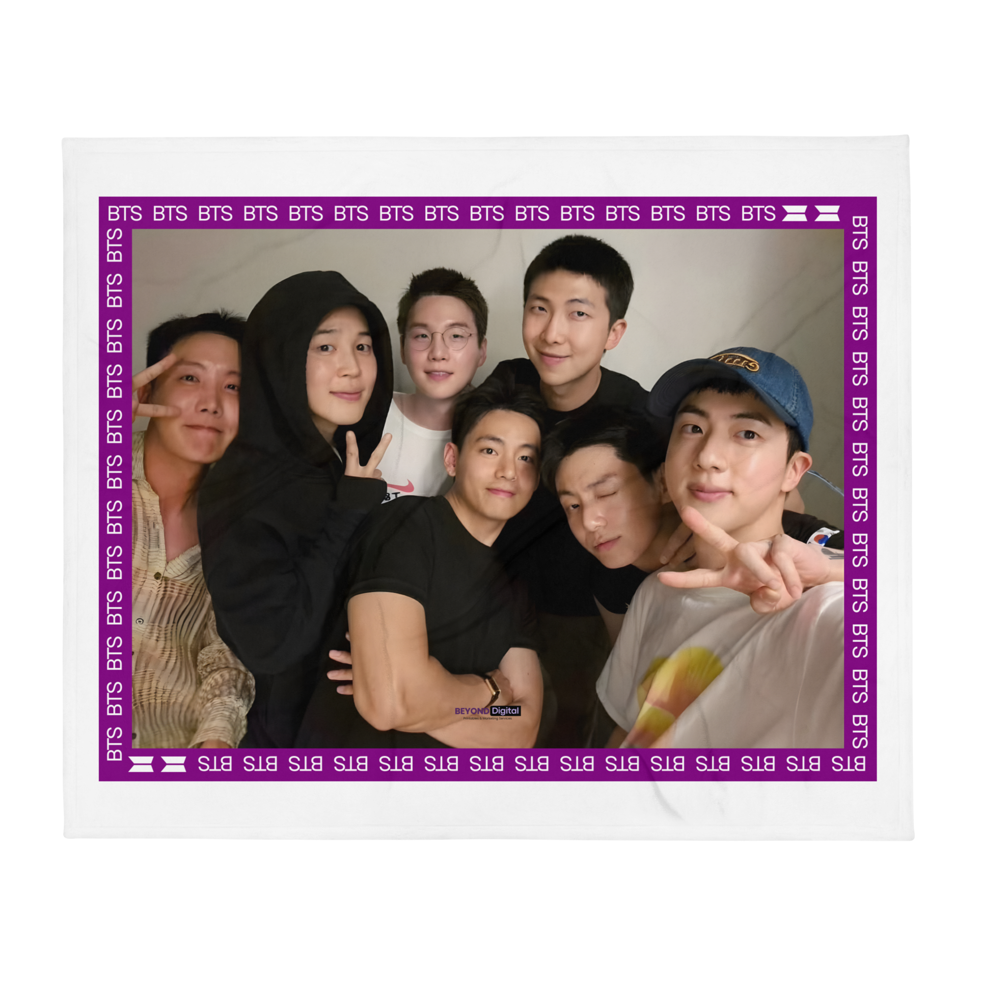 BTS Throw Blanket