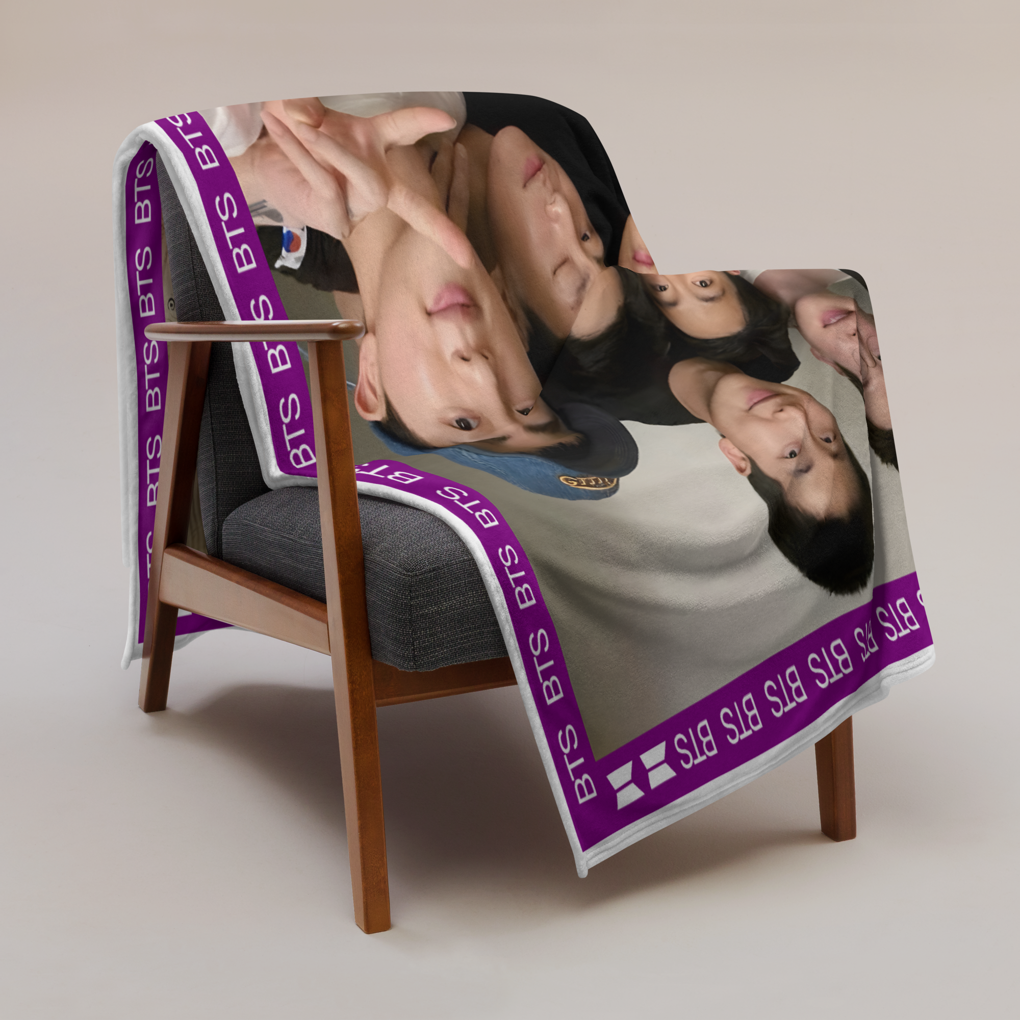 BTS Throw Blanket