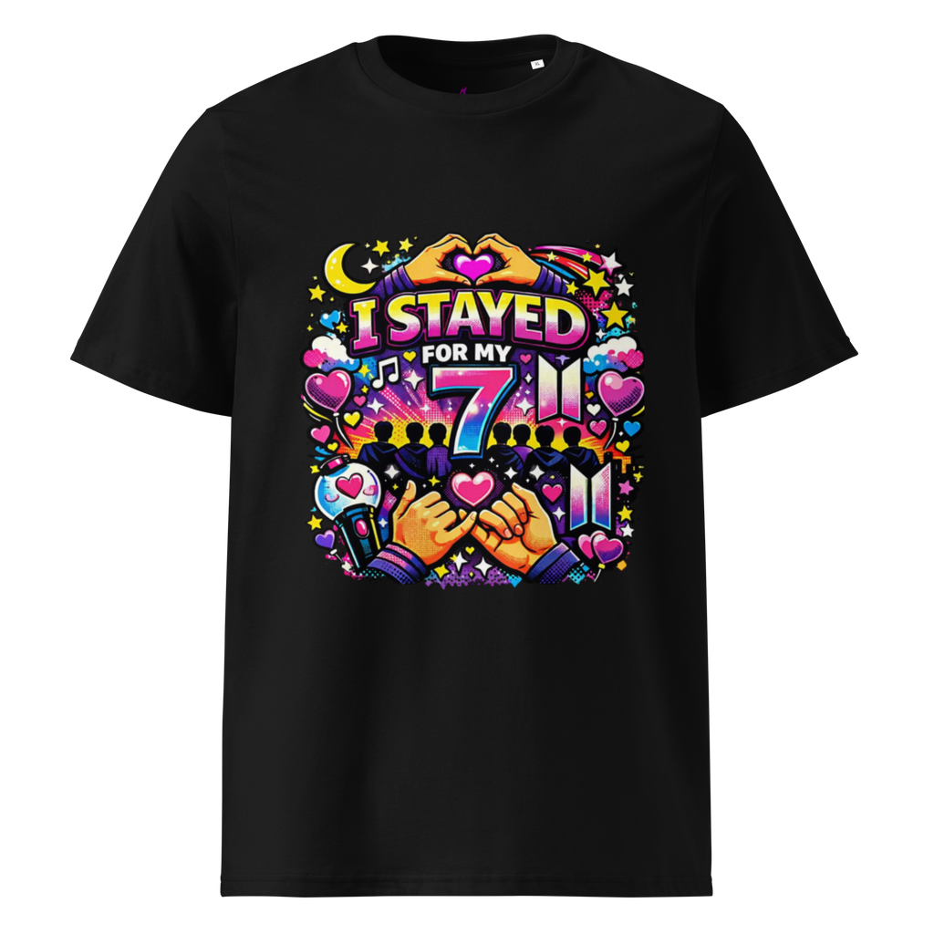 2026 Reunion Tour: Seven Hearts "I Stayed" Colorful Graphic T-Shirt