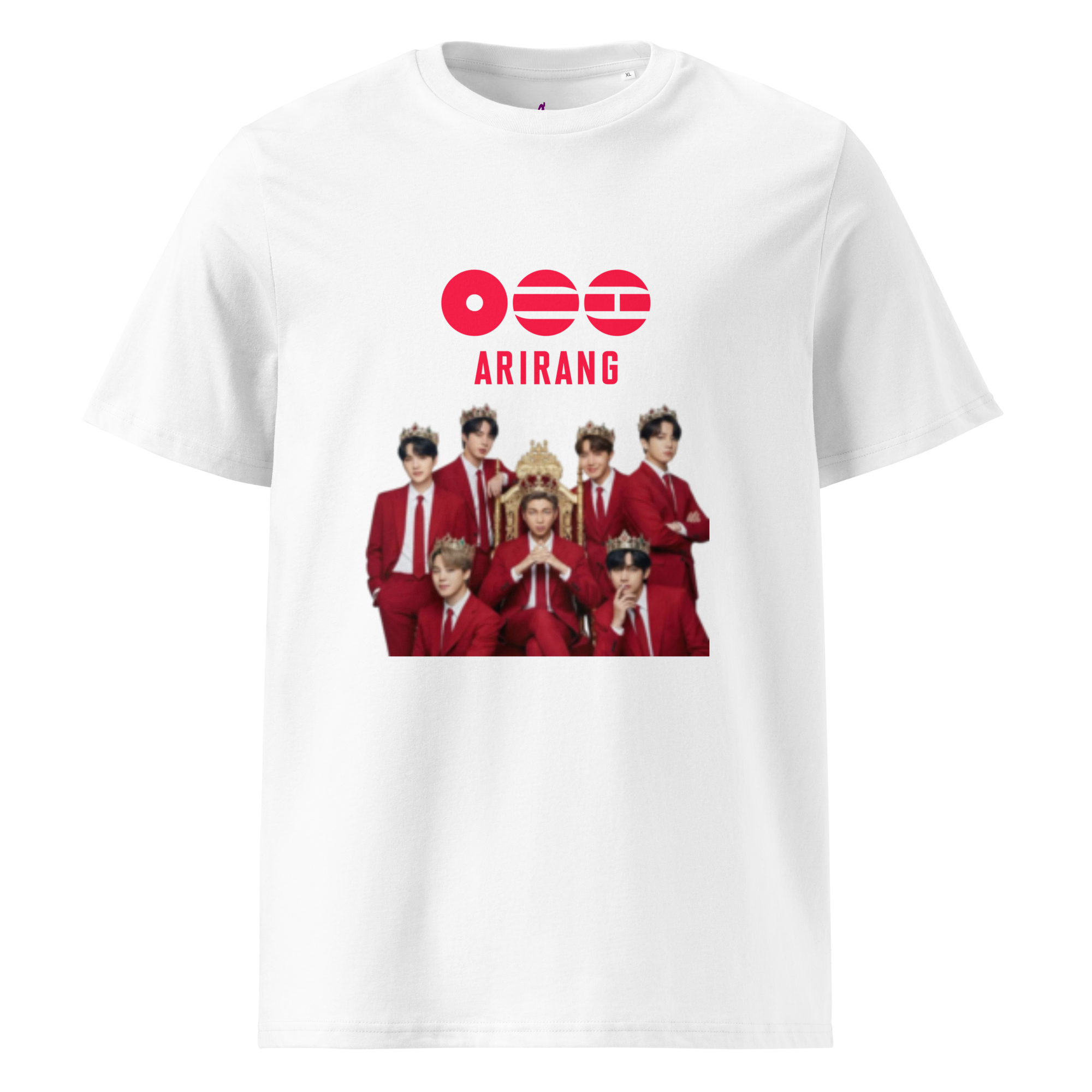 Arirang 2026 World Tour Unisex Organic Cotton T-Shirt (Members Photoshoot)